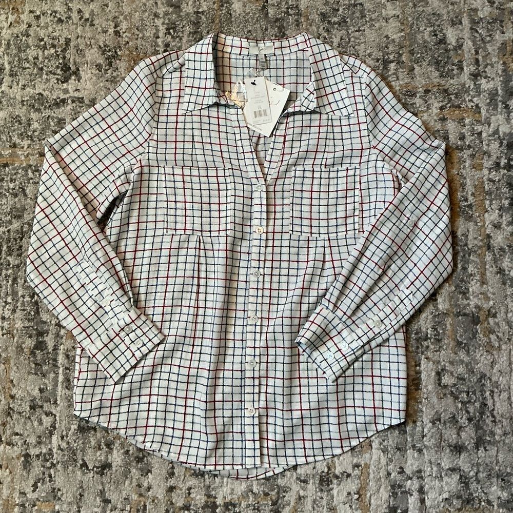 JOIE BUTTON DOWN SHIRT! NWT! XS